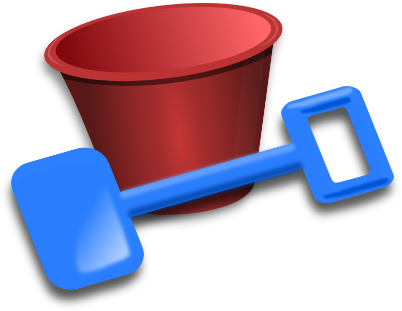 Clipart - Bucket and Spade Remix