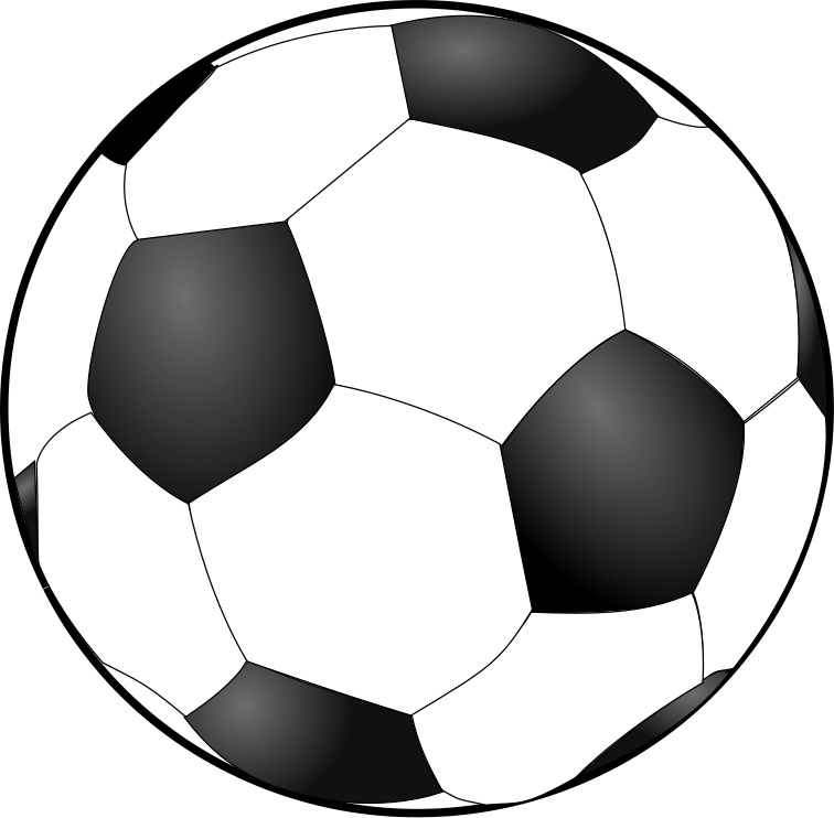 Soccer Ball Full Page Clip Art Download