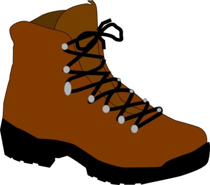 Hiking Boot clip art Vector clip art - Free vector for free download