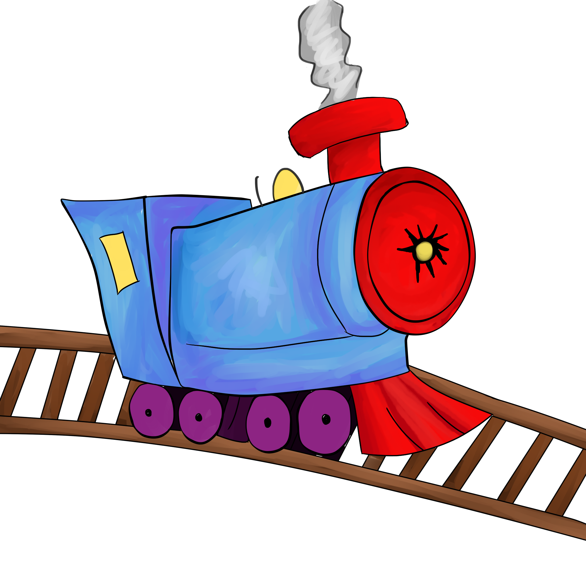 Images For > Cartoon Toy Train