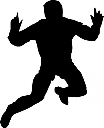 Man jumping silhouette clip art Free vector for free download ...