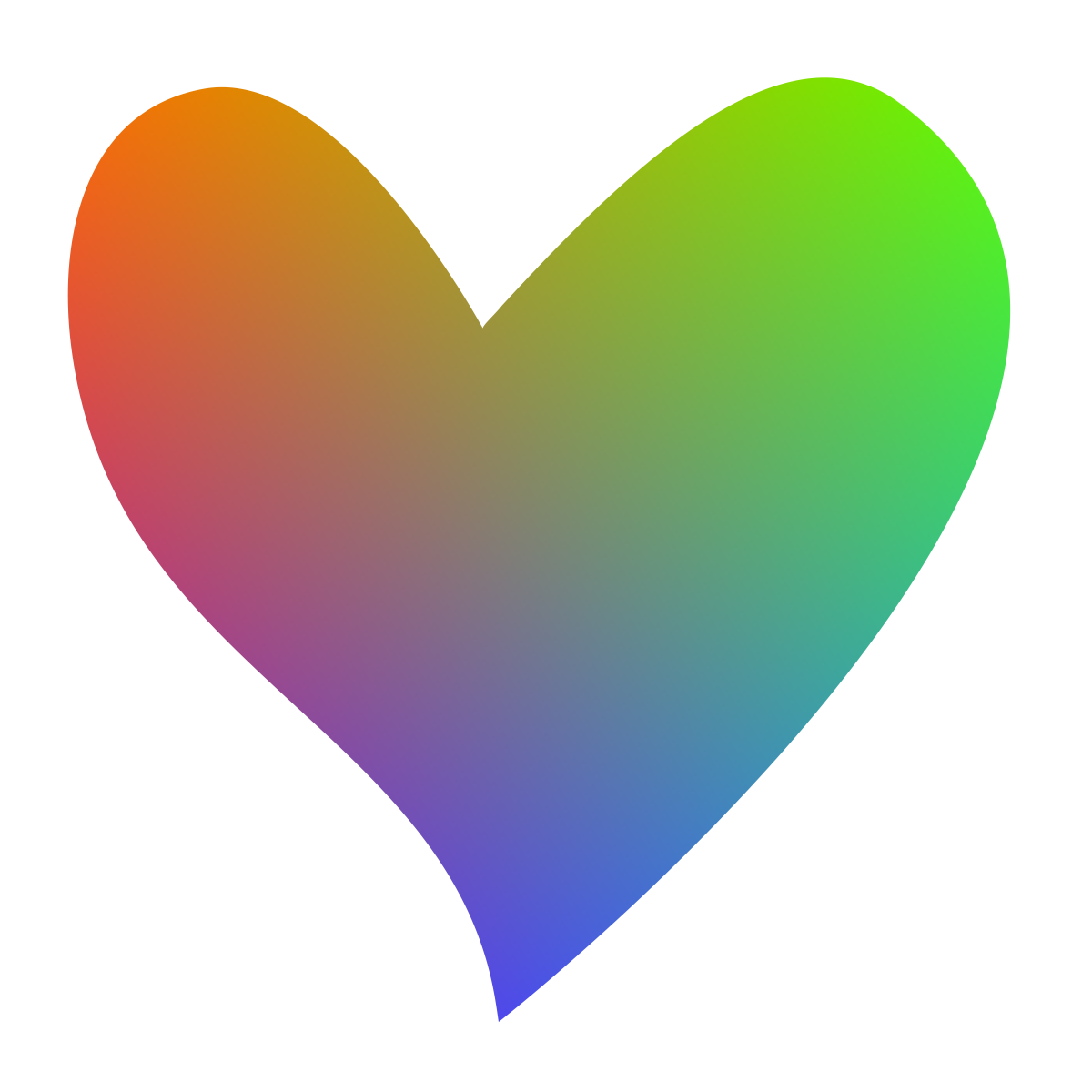 free-rainbow-heart-clipart | Chickadee Weight Loss Coaching