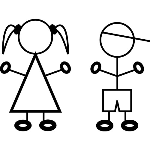 Picture Of Stick Figures - ClipArt Best