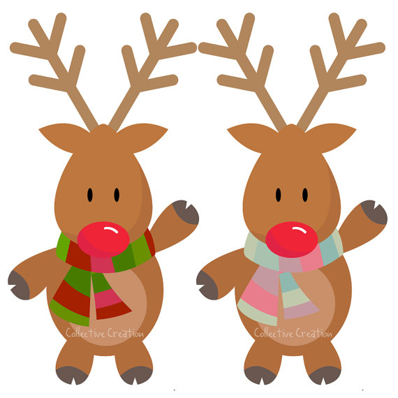 Rudolph the Red Nosed Reindeer Digital by CollectiveCreation