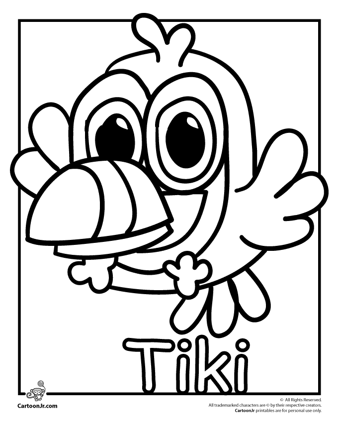 Toucan Coloring Pages 288 | Free Printable Coloring Pages