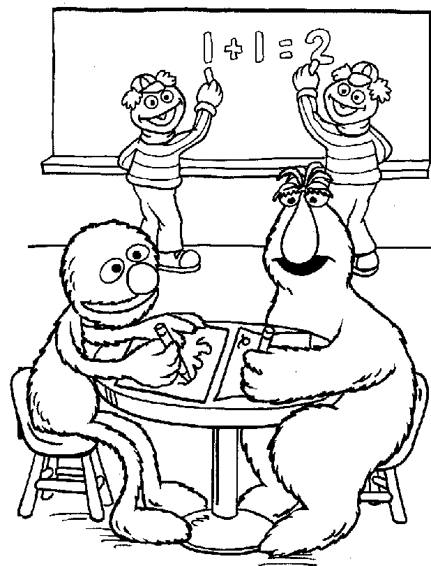 sesame street coloring pictures - get domain pictures - getdomainvids.