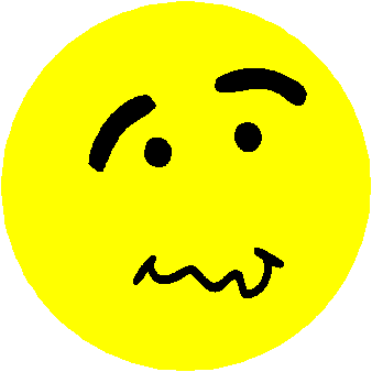 Pix For > Confused Smileys