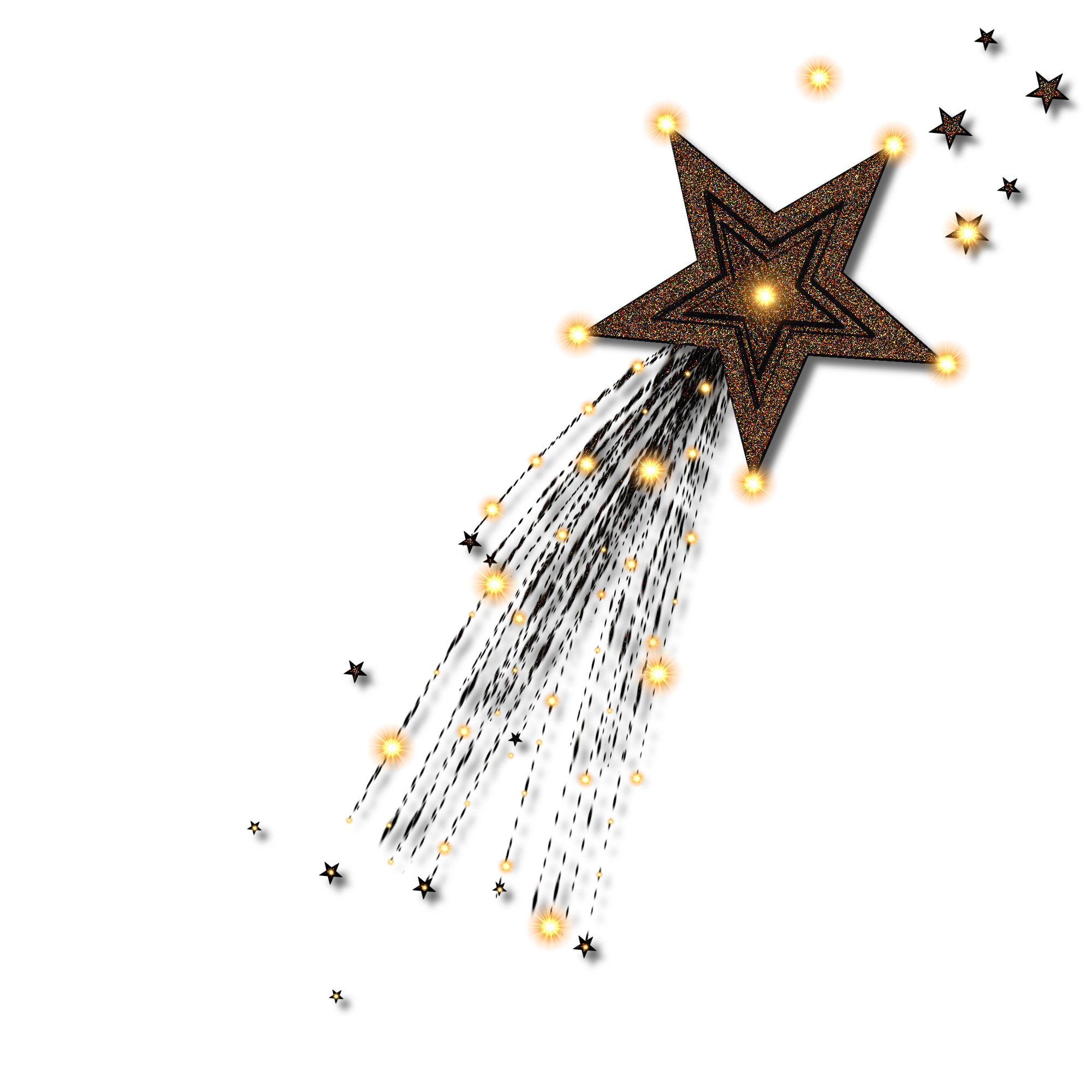 Images For > Gold Stars Clipart