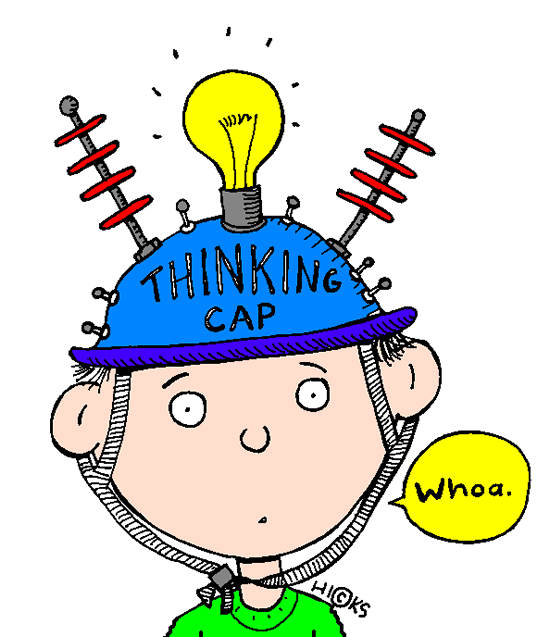 turbo thinking cap (in color) - Clip Art Gallery