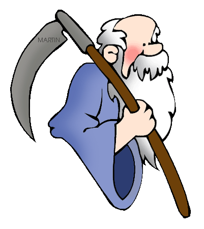 Free New Year's Clip Art by Phillip Martin, Father Time
