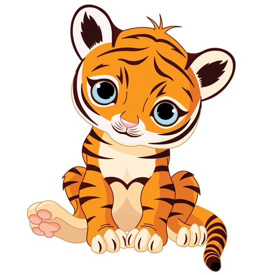 Cute Cartoon Tigers - ClipArt Best