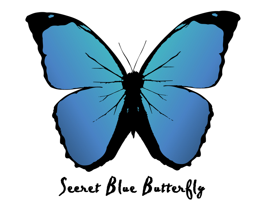 Secret Blue Butterfly