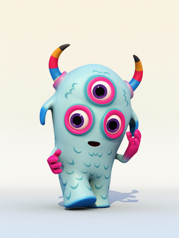 100 Awesome 3D Cartoon Characters & 3D Illustration | Design ...