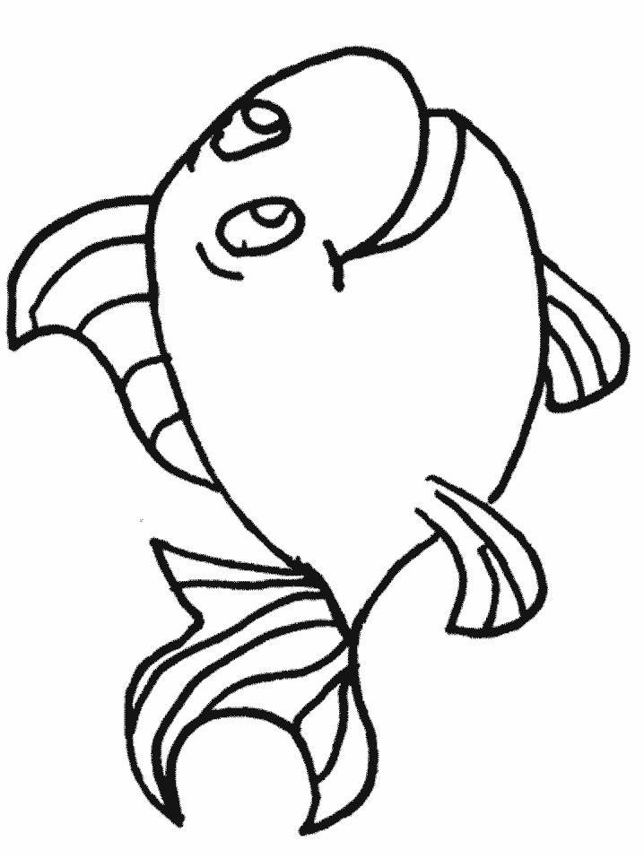 Coloring Pages Of Fish | Coloring Pages For Kids | Kids Coloring ...