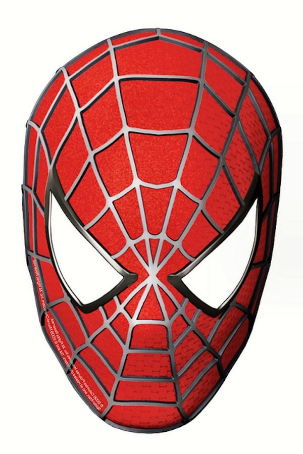 Spiderman Face Template Cliparts co