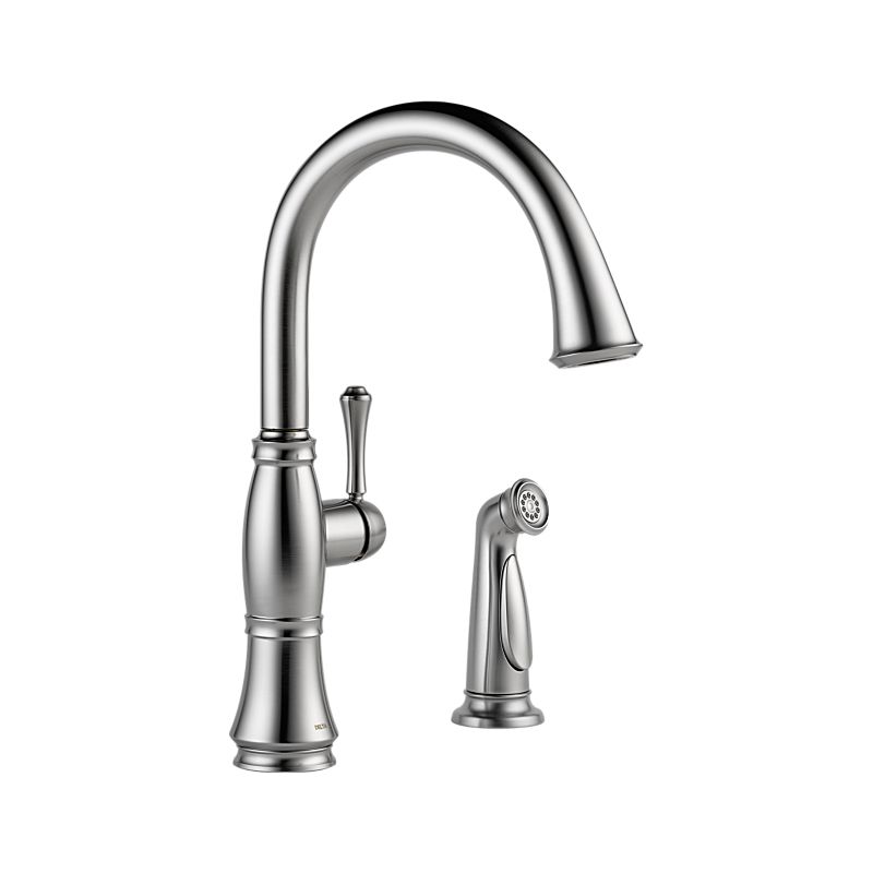 9197T-AR-DST Cassidy Single Handle Pull-Down Kitchen Faucet with ...