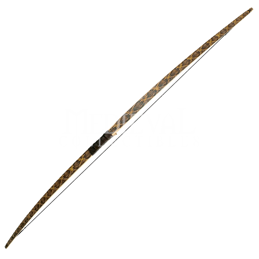Snakeskin Fantasy Longbow - by Medieval Collectibles