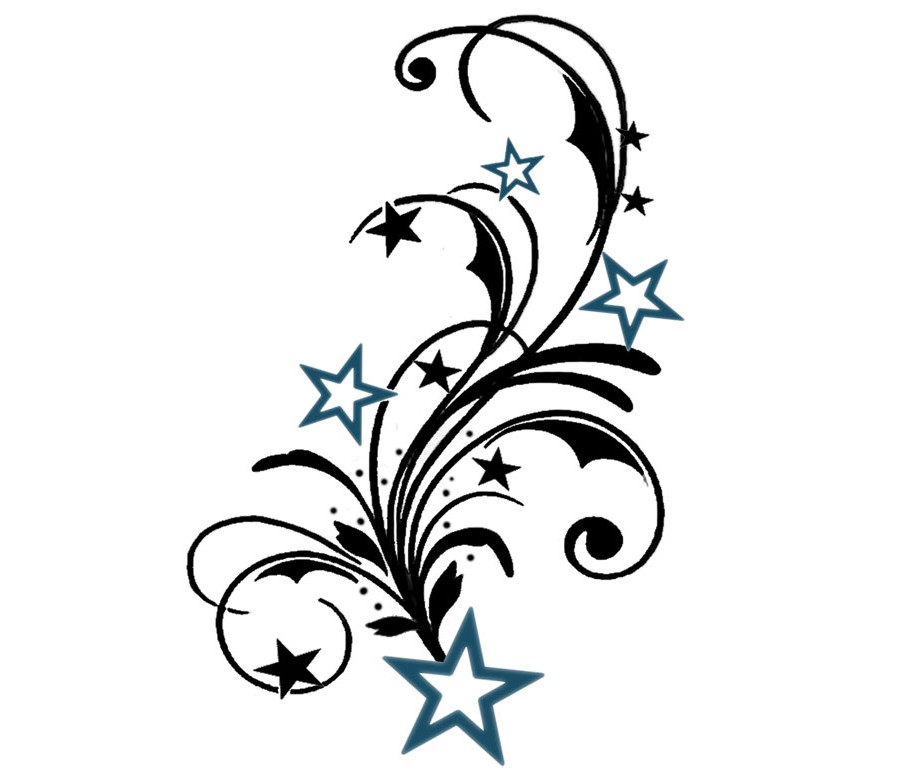 Star Burst - Star Tattoo Design | TattooTemptation - ClipArt Best ...