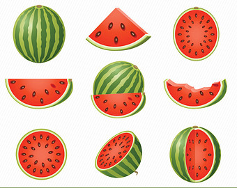 Popular items for clipart fruit on Etsy