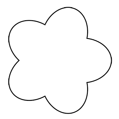 Outlines Of Flowers - ClipArt Best