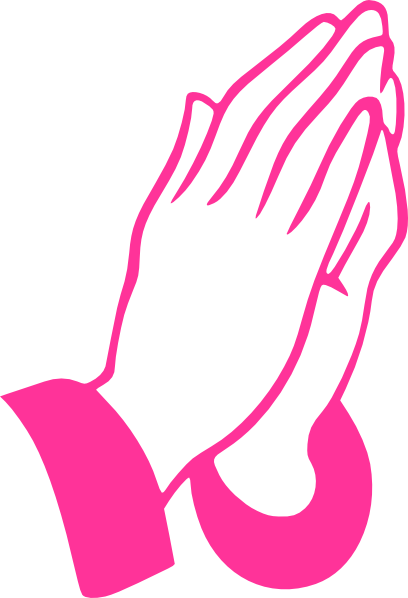 Pin Pink Praying Hands Clip Art Vector Online Royalty Free on ...