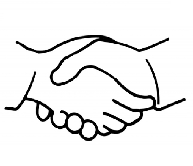 Pix For > Shake Hands Clipart