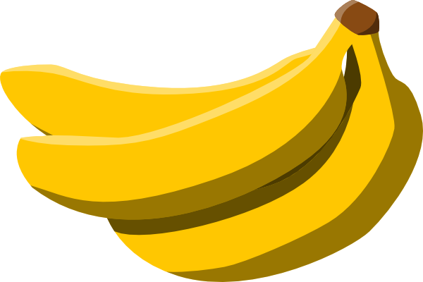 Bananas clip art - vector clip art online, royalty free & public ...