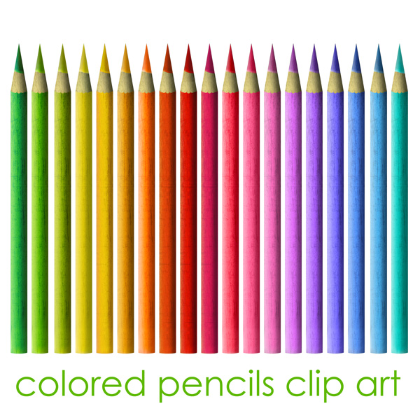 Colored Pencil Clipart Images & Pictures - Becuo
