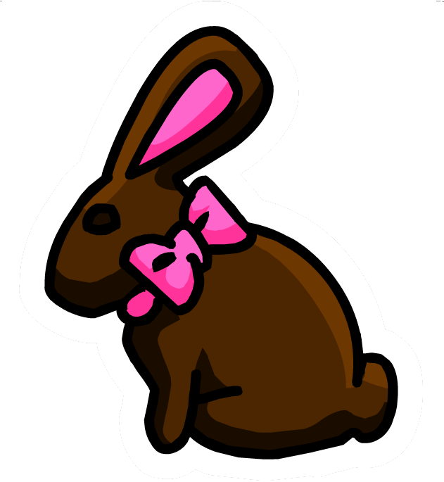 clipart chocolate easter bunny - photo #2