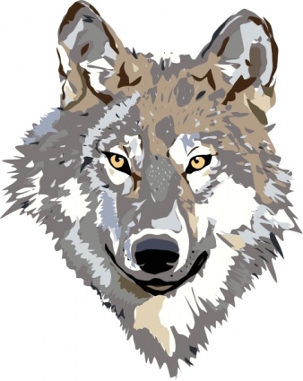 Wolf clip art vector, free vectors - Vector.