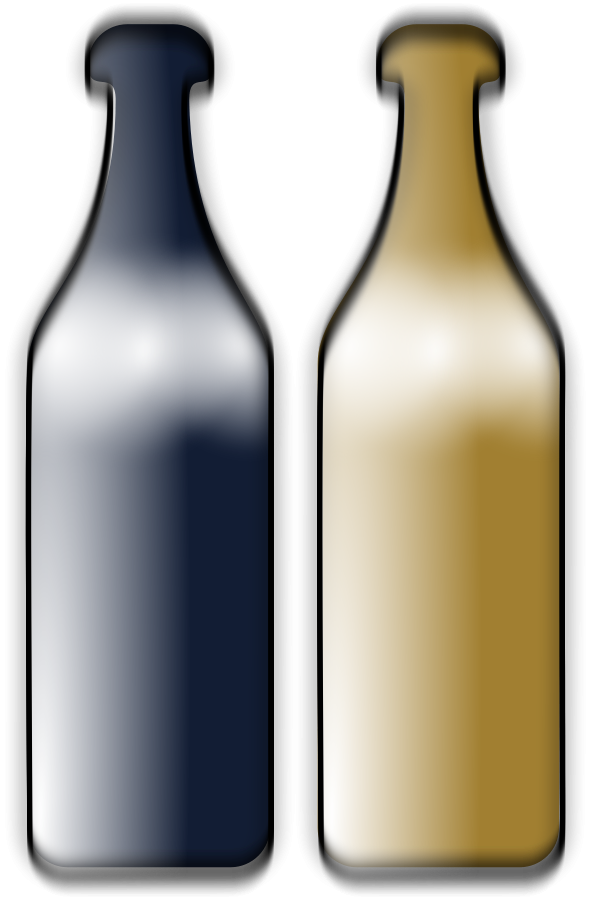 Drunken Wine Bottles Clipart, vector clip art online, royalty free ...