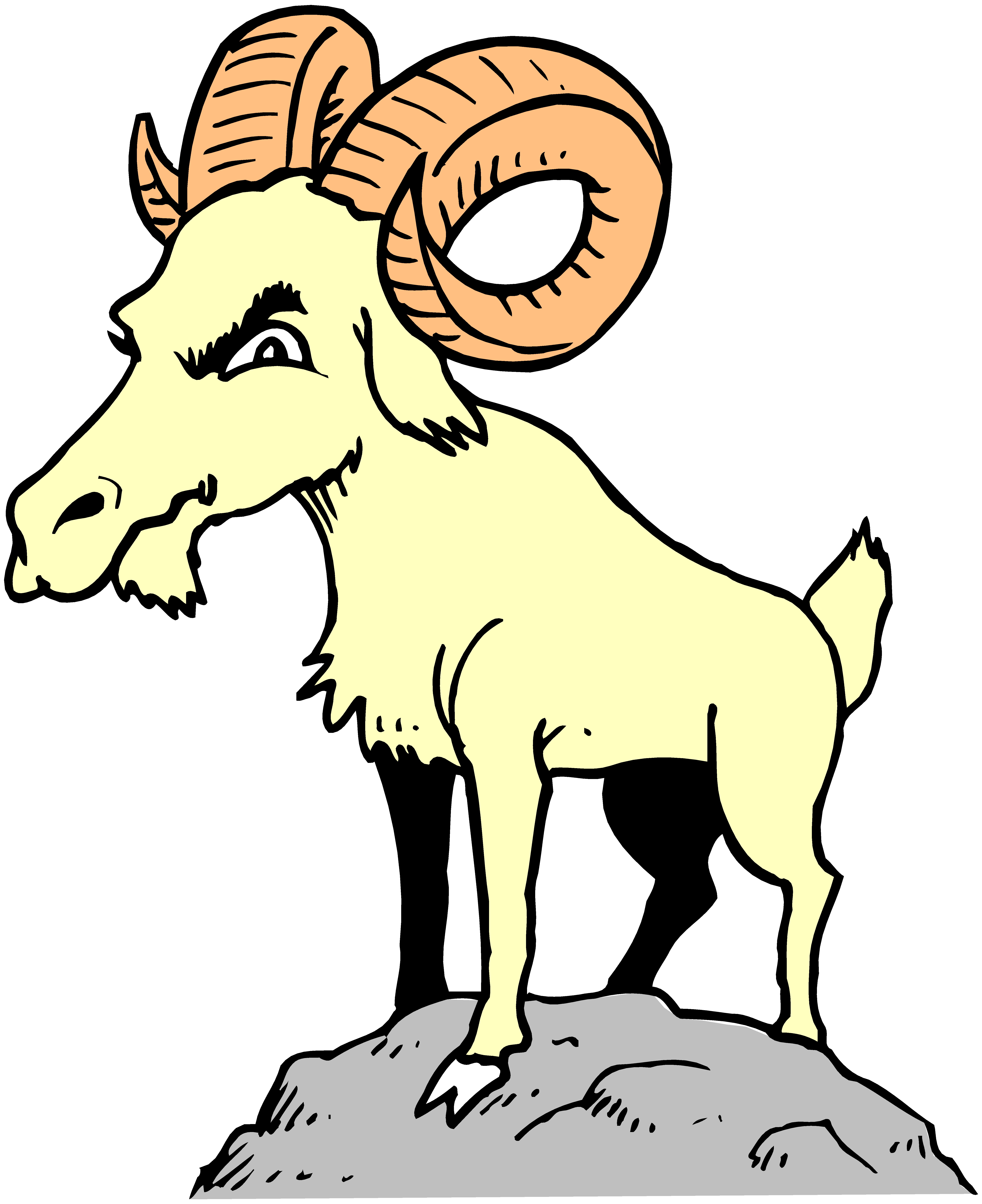 Images For > Mountain Goat Clipart