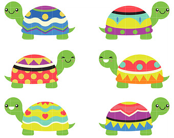 Popular items for turtle clip art on Etsy
