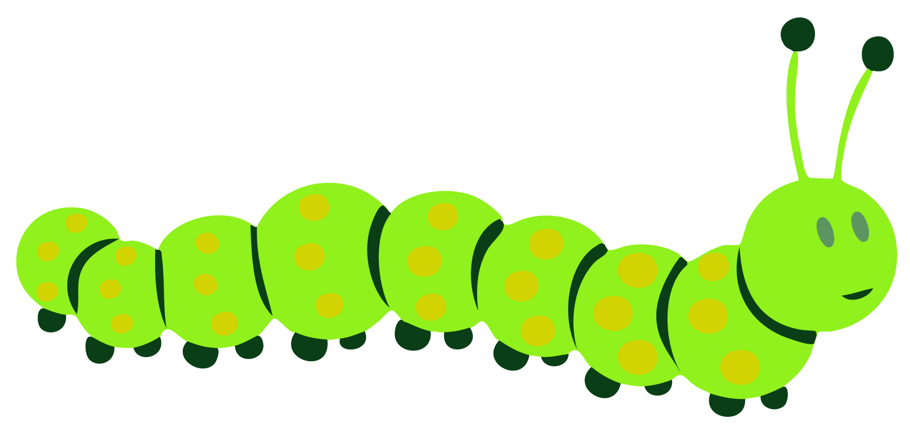 Images For > Caterpillar Clipart