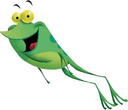 clipart frog jumping - photo #38