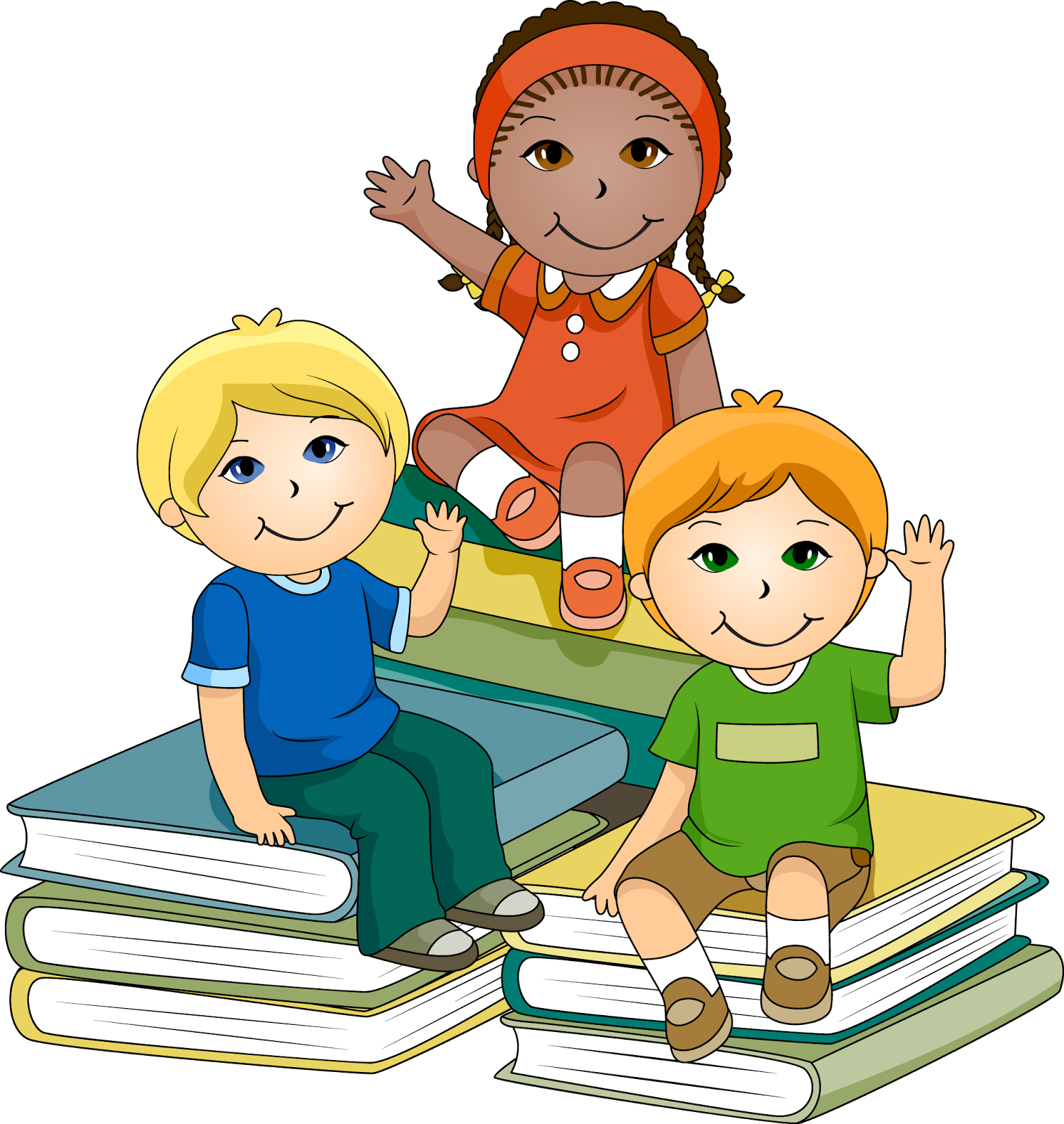free clipart child reading a book - photo #50