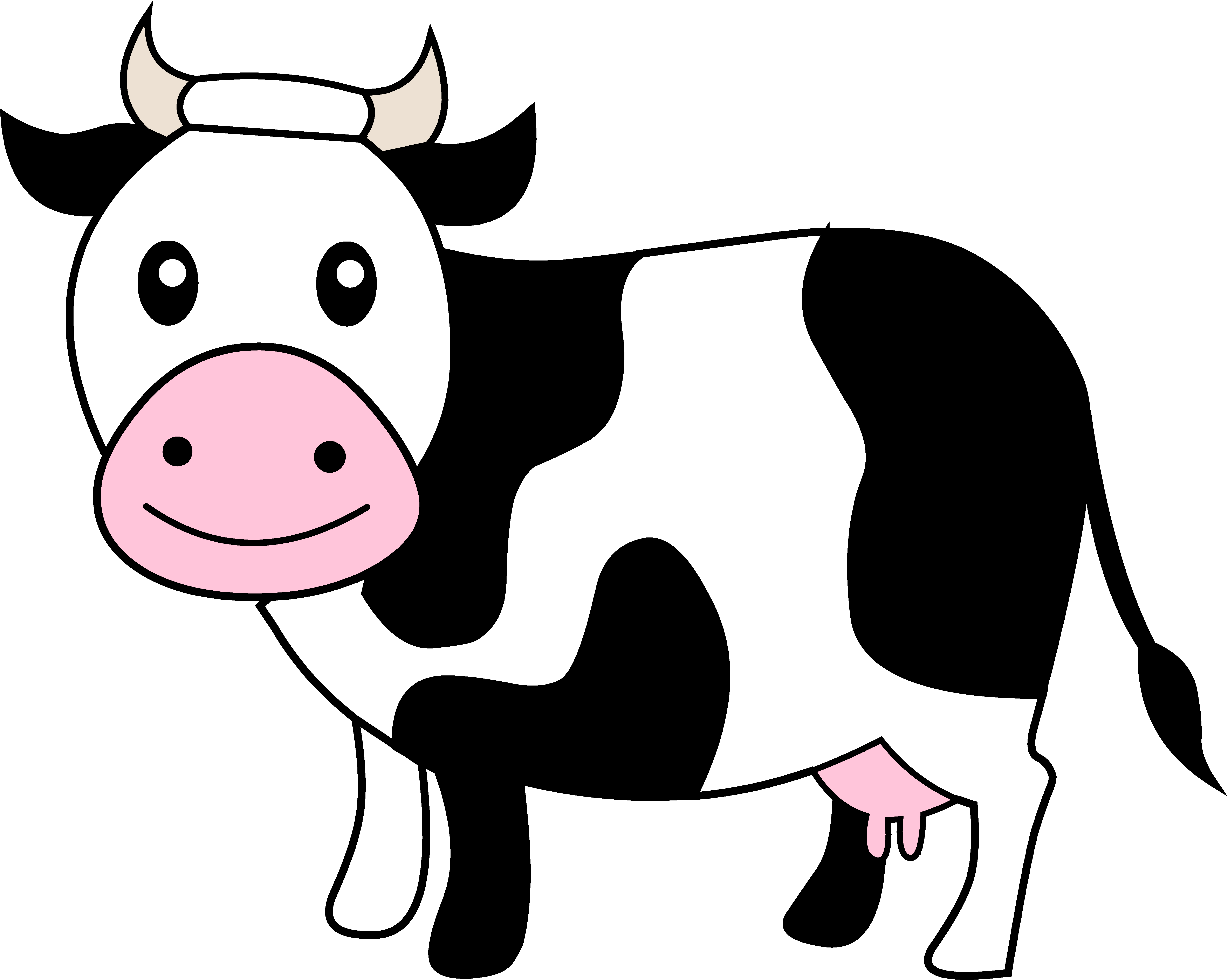 clipart cow face - photo #9