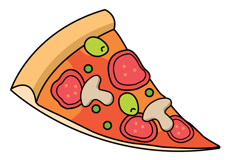 Pepperoni Pizza Slice Clipart | Clipart Panda - Free Clipart Images
