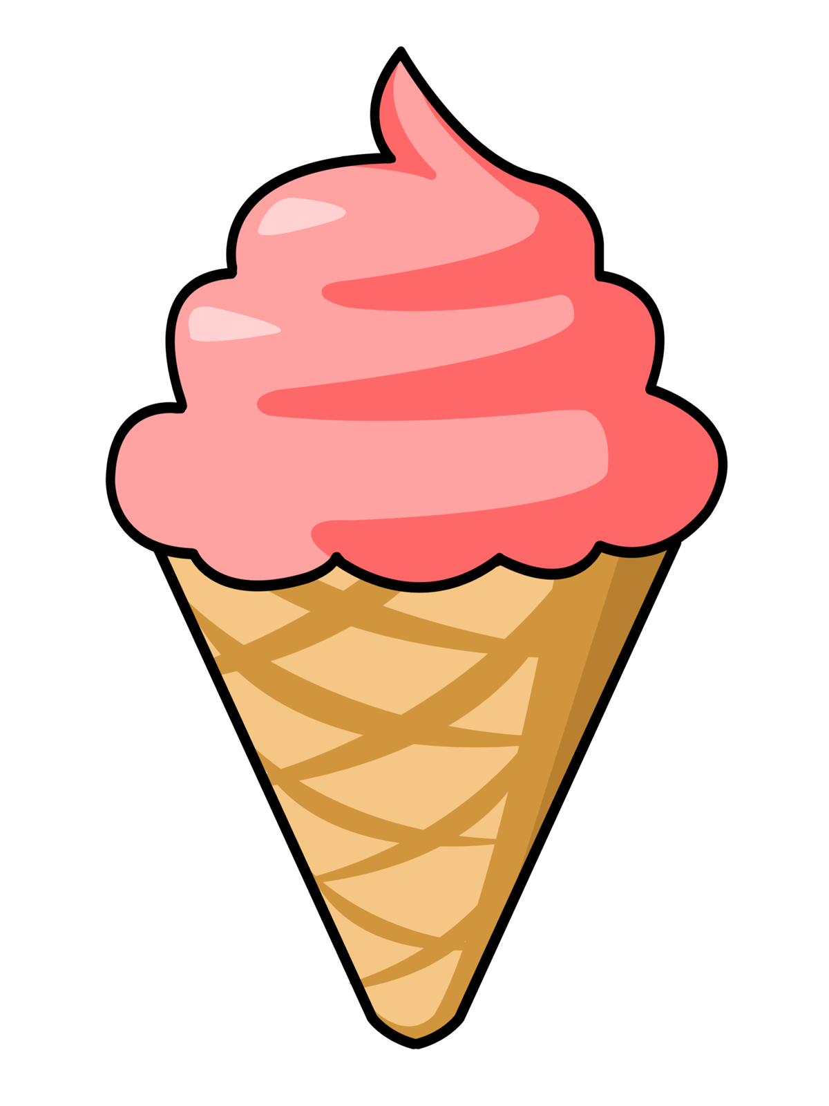ice cream in a bowl clipart - photo #12