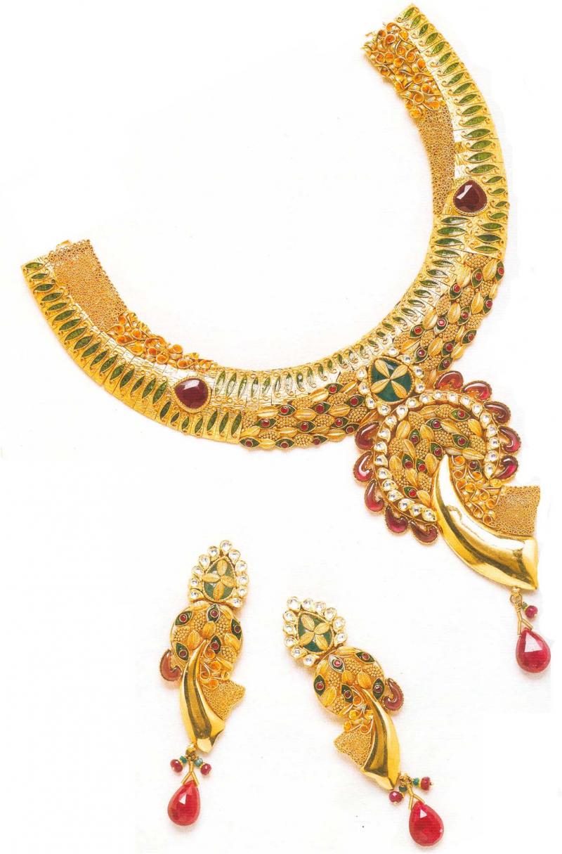 Fashion Jewellery Designs in Gold - Fashion Week 2015