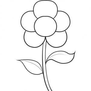 How to Draw an Easy Flower, Step by Step, Flowers, Pop Culture ...