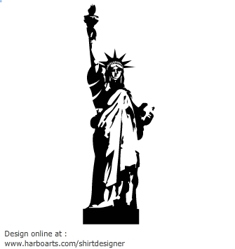 Download : Statue of liberty - Vector Graphic