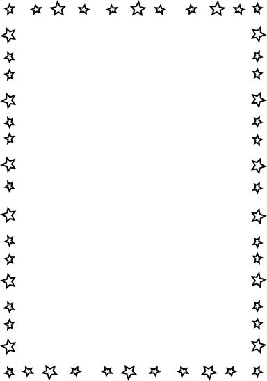 Star Page Border | Patterns, borders, frames, textures ...