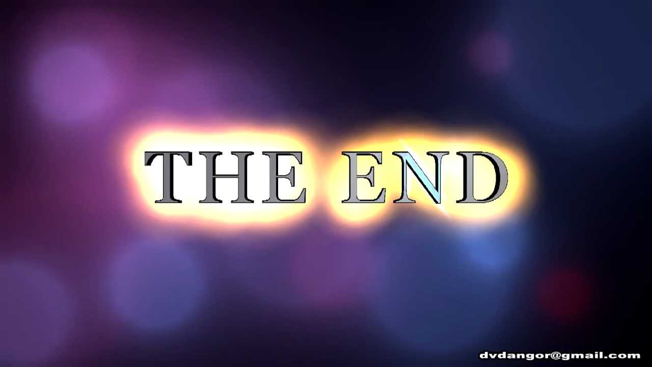 THE END - Free Video backgrounds, Footage, Graphics, Effects - YouTube