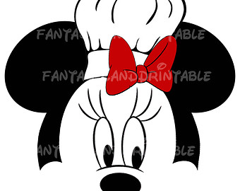 minnie mouse chef hat