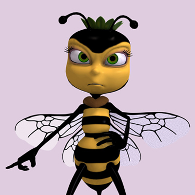 Pix For > Animated Queen Bee