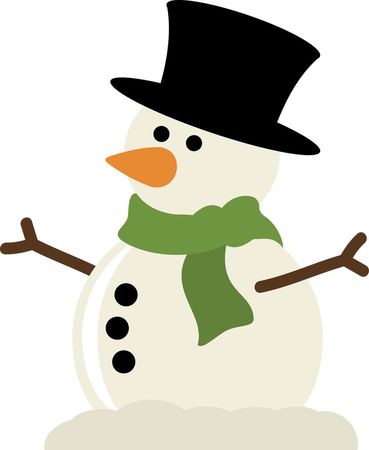 Cute Snowman SVG | SVGcuts | Pinterest