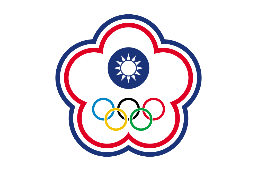 Flag of Chinese Taipei for Olympic Games Drapeau Bandiera Bandeira ...