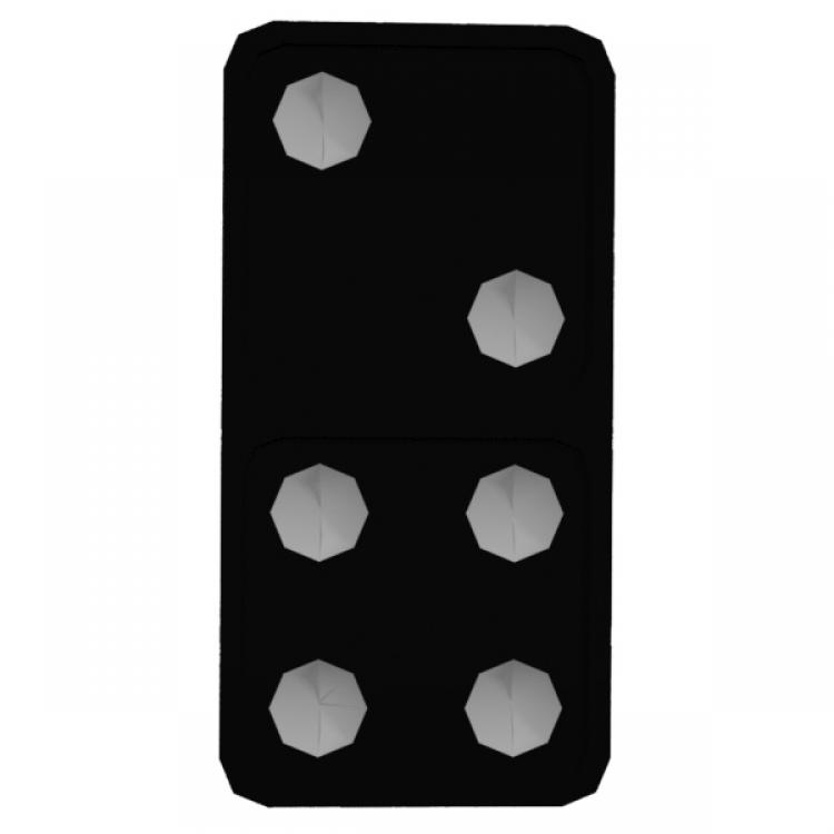 Black and White Domino | WhiteClouds