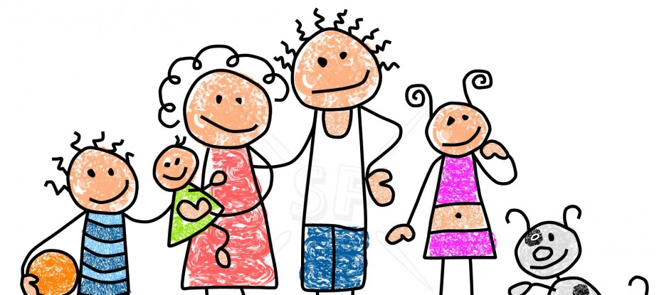 Family Clip Art For Kids Black And White Free | Clipart Panda ...